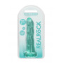 Dildo turchese con ventosa Non Realistic Dildo Suction Cup -17 cm