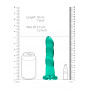 Dildo turchese con ventosa Non Realistic Dildo Suction Cup -17 cm