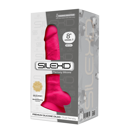 Realistic phallus with suction cup Model 1 20 cm pink