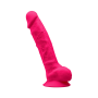 Realistic phallus with suction cup Model 1 20 cm pink