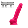 Realistic phallus with suction cup Model 1 20 cm pink