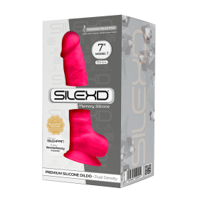 Realistic phallus with suction cup Model 1 17.5 cm pink
