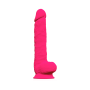 Realistic phallus with suction cup Model 1 38 cm pink