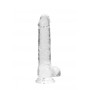 Pene finto con ventosa Realistic Dildo with Balls 19 cm