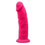Realistic phallus with suction cup Model 2 22.8 cm pink