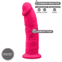 Realistic phallus with suction cup Model 2 22.8 cm pink