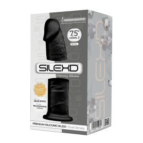 Realistic phallus with suction cup Model 2 19 cm black