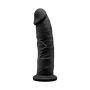 Realistic phallus with suction cup Model 2 19 cm black