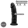 Realistic phallus with suction cup Model 2 19 cm black