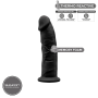 Realistic phallus with suction cup Model 2 15 cm black