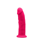 Realistic phallus with suction cup Model 2 15 cm pink