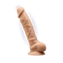 Realistic vibrator with suction cup Model 1 20 cm