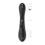 Vibrator rabbit Cato Pulse G-spot black