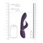 Vibrator Rabbit Cato Pulse G-spot Purple