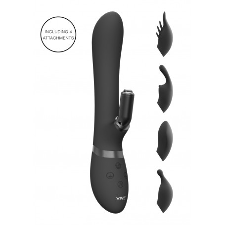 Vibrator rabbit Chou black