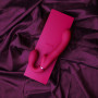 Vaginal anal strap-on vibrator Dual Pulse-Wave & Airwave Strapless Strapon Pink