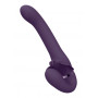 Wearable beltless vibrator Satu - Purple