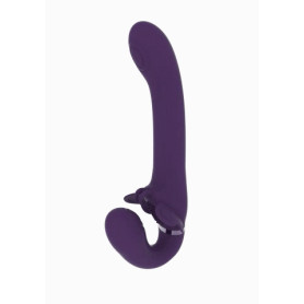 Wearable beltless vibrator Satu - Purple