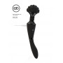 Wand Shiatsu Bendable Massager Wand Black Vibrator