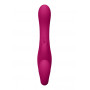 Dildo rabbit vibrante strapless Suki- Pink