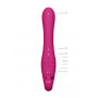 Dildo rabbit vibrante strapless Suki- Pink