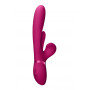 Rabbit vibrator Thrusting GSpot Flapper PulseWave Clit Stimulator Pink