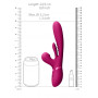 Rabbit vibrator Thrusting GSpot Flapper PulseWave Clit Stimulator Pink