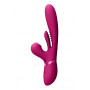 Rabbit vibrator Thrusting GSpot Flapper PulseWave Clit Stimulator Pink