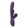 Rabbit vibrator Thrusting GSpot Flapper PulseWave Clit Stimulator Purple