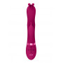 Rabbit vaginal vibrator Triple Action Vibrating Rabbit with PulseWave Shaft Pink