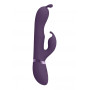 Vibratore vaginale rabbit Triple Action Vibrating Rabbit with PulseWave Shaft Purple