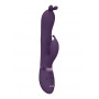 Rabbit vaginal vibrator Triple Action Vibrating Rabbit with PulseWave Shaft Purple