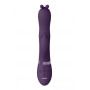 Rabbit vaginal vibrator Triple Action Vibrating Rabbit with PulseWave Shaft Purple