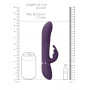 Vibratore vaginale rabbit Vibrating and Rotating Beads, G-Spot Rabbit Purple