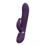 Vibratore vaginale rabbit Vibrating and Rotating Beads, G-Spot Rabbit Purple