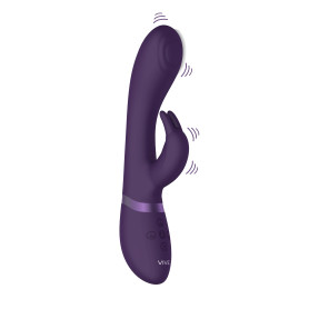 Vibrator Rabbit Cato Pulse G-spot Purple