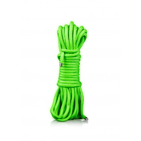 Bondage rope 10m/16 Strings - Glow in the Dark - Neon Green