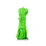 Bondage rope 10m/16 Strings - Glow in the Dark - Neon Green