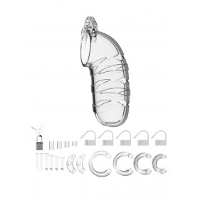 Gabbia di castità uomo - Model 05- Cock Cage - Transparent