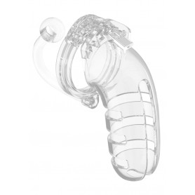 Chastity Cage with Plug Cage with Plug - Transparent