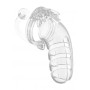Chastity Cage with Plug Cage with Plug - Transparent