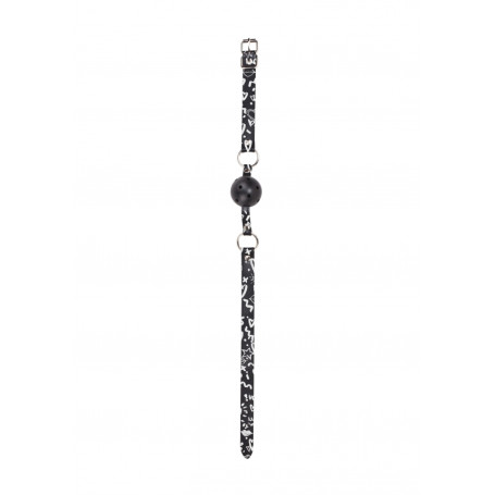 Morso Breatheable Ball Gag - Love Street Art Fasion - Black