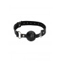 Morso Breathable Ball Gag - With Bonded Leather Straps