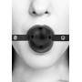 Bite Breathable Ball Gag - With Bonded Leather Straps
