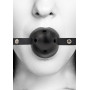 Morso Breathable Ball Gag - With Bonded Leather Straps