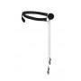Nipple Squeeze Bite Breathable Ball Gag With Nipple Clamps