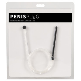 Urethral dilator with straw Piss To Mouth Dilator