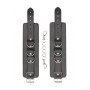 Handcuffs Bonded Leather Hand or Ankle Cuffs