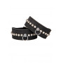 Polsini per caviglie Diamond Studded Ankle Cuffs - Black