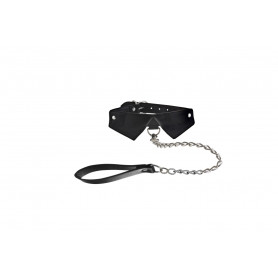 Collare con guinzaglio Exclusive Collar & Leash - Black